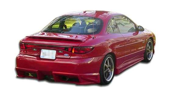 1998-2003 Ford Escort ZX2 Duraflex Bomber Rear Bumper Cover - 1 Piece