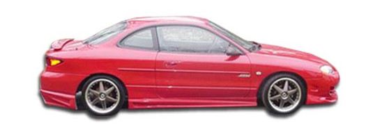 1998-2003 Ford Escort ZX2 Duraflex Bomber Side Skirts Rocker Panels - 2 Piece