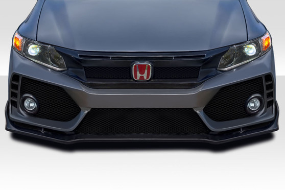 2012-2015 Honda Civic Duraflex FK8 Style Front Bumper - 1 Piece