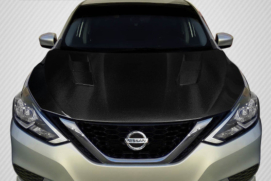2017-2019 Nissan Sentra Carbon Creations JS Hood - 1 Piece