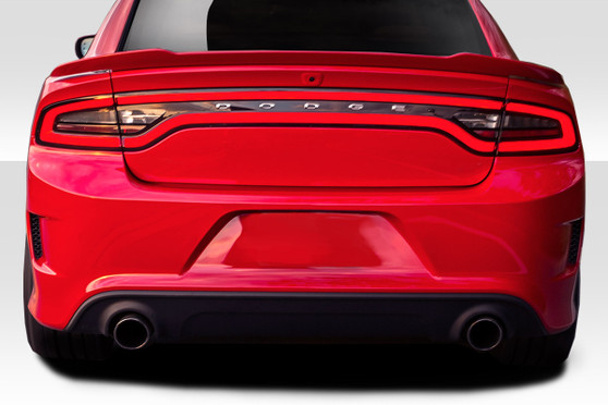 2015-2023 Dodge Charger Duraflex Hellcat Look Rear Bumper - 1 Piece