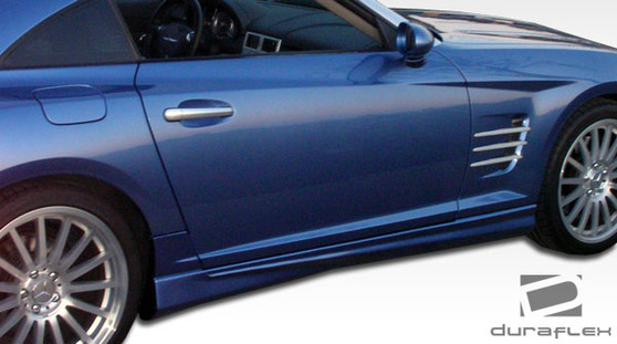 2004-2008 Chrysler Crossfire Duraflex AMG Look Side Skirts Rocker Panels - 2 Piece