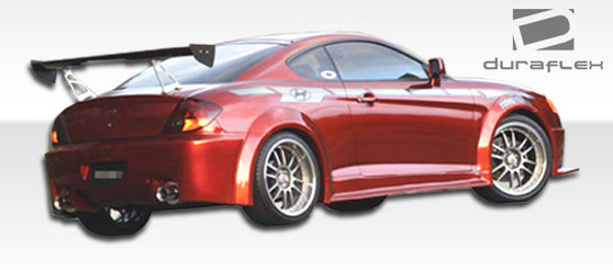 2003-2006 Hyundai Tiburon Duraflex Poison Flared Rear Fender Flares - 2 Piece