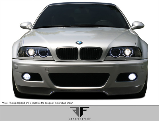 2001-2006 BMW M3 E46 2DR Carbon AF-1 Front Add-On Spoiler ( CFP ) - 1 Piece (S)