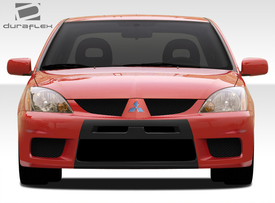 2004-2007 Mitsubishi Lancer Duraflex Evo X Look Front Bumper Cover - 1 Piece