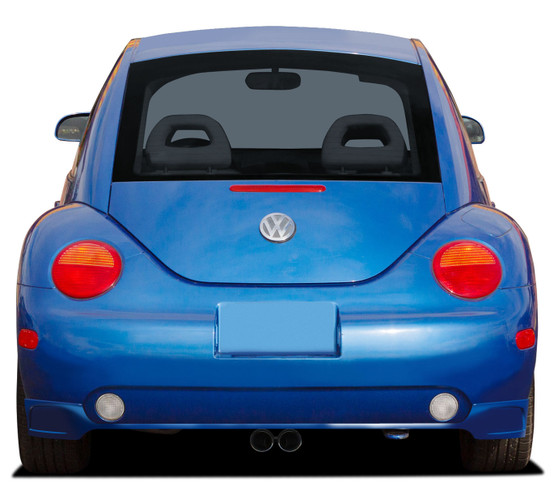 1998-2005 Volkswagen Beetle Couture Urethane Vortex Rear Lip Under Spoiler Air Dam - 1 Piece (S)