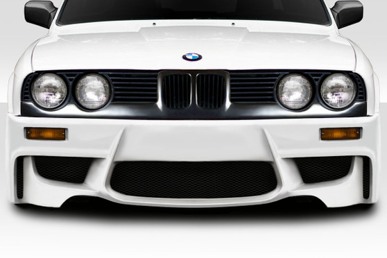 1984-1991 BMW 3 Series E30 Duraflex 1M Look Front Bumper Cover - 1 piece