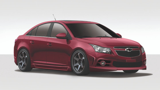 2011-2015 Chevrolet Cruze Duraflex Concept X Body Kit - 4 Piece