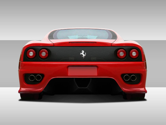 1999-2004 Ferrari 360 Modena Eros Version 1 Rear Bumper Cover - 1 Piece (S)