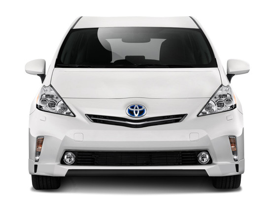 2012-2014 Toyota Prius V Couture Urethane Vortex Front Lip Under Air Dam Spoiler - 1 Piece (S)