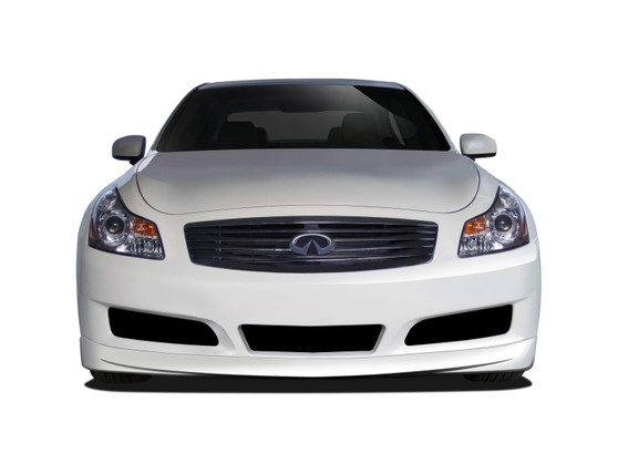 2007-2009 Infiniti G Sedan Couture Urethane Vortex Front Lip Under Air Dam Spoiler - 1 Piece