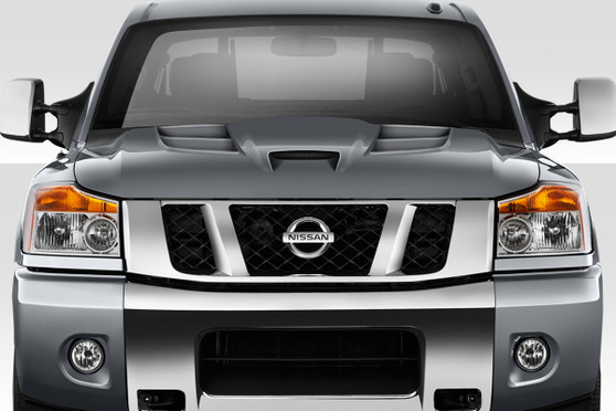 2004-2015 Nissan Titan / Armada Duraflex Viper Look Hood - 1 Piece