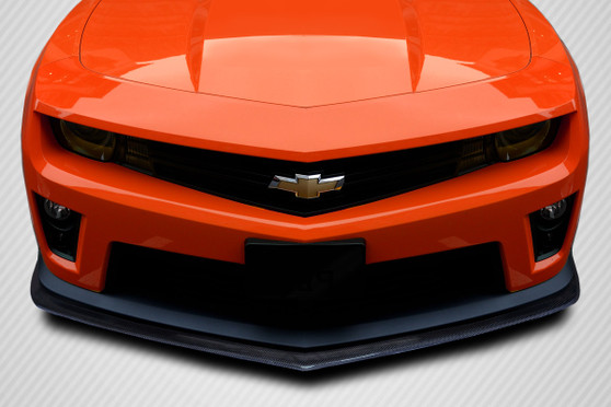 2010-2014 Chevrolet Camaro Carbon Creations ZLR Front Splitter - 1 Piece ( fits ZL1 Front bumper only)