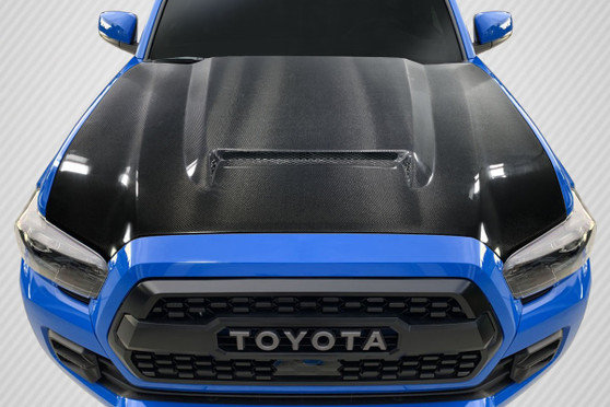 2016-2020 Toyota Tacoma Carbon Creations RKS Hood - 1 Piece