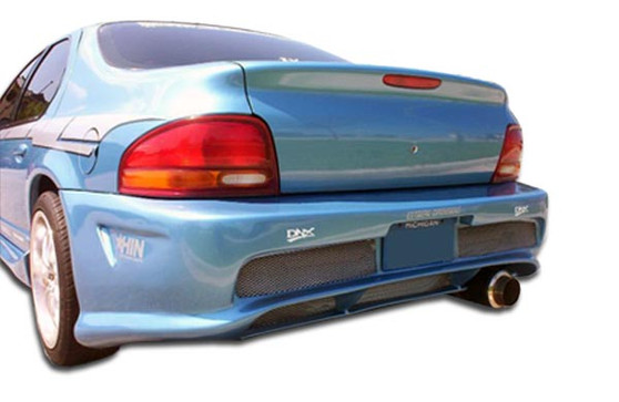 1995-2000 Dodge Stratus Chrysler Cirrus Plymouth Breeze Duraflex Kombat Rear Bumper Cover - 1 Piece (S)