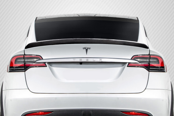2016-2020 Tesla Model X Carbon Creations High Kick Rear Wing Spoiler - 1 Piece