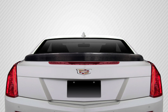 2013-2019 Cadillac ATS 2DR Carbon Creations V Look Rear Wing Spoiler - 1 Piece
