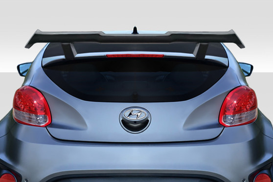 2012-2017 Hyundai Veloster Duraflex Nobo Rear Wing Spoiler - 3 Piece ( non turbo )