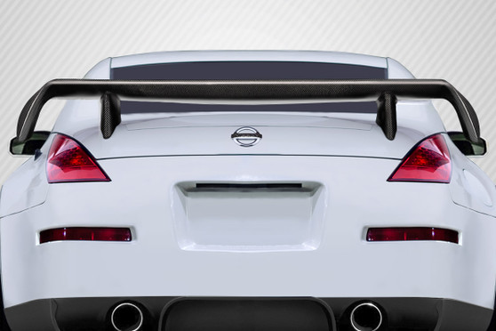 2003-2008 Nissan 350Z Z33 Coupe Carbon Creations Power Rear Wing Spoiler - 1 Piece