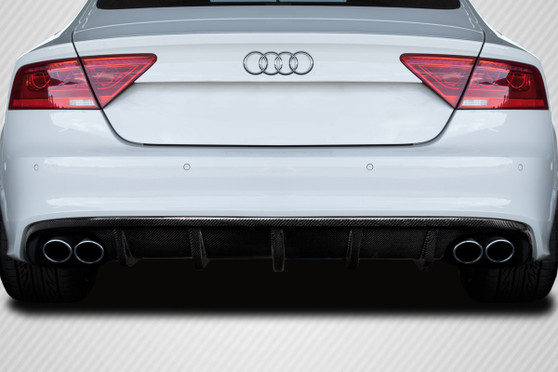 2012-2015 Audi S7 C7 Carbon Creations DTM Rear Diffuser - 1 Piece