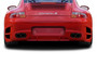 2009-2011 Porsche 911 Carrera 997 AF-1 Rear Bumper (GFK) - 1 Piece