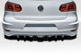 2010-2014 Volkswagen Golf GTI Duraflex Rabbet Rear Bumper- 1 Piece