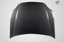 1999-2000 Honda Civic Carbon Creations Geo6ix Dritech OEM Look Hood - 1 Piece