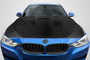 2012-2018 BMW 3 Series F30 / 2014-2020 4 Series F32 Carbon Creations Geo6ix DriTech Eros Version 1 Hood - 1 Piece
