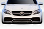 2015-2021 Mercedes C63 W205 Duraflex C Speed Front Lip Under Spoiler - 1 Piece (C63 AMG Front Bumper Cover Only)