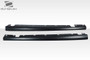 2007-2013 Mercedes S Class W221 Eros Version 1 Side Skirts Rocker Panels - 2 Piece