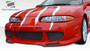 1999-2004 Oldsmobile Alero Duraflex Showoff 3 Front Bumper Cover - 1 Piece