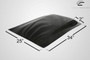 Universal Carbon Creations Hood / Roof Scoop Type 1 - 1 Piece (S)