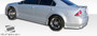 2006-2012 Ford Fusion Duraflex Racer Side Skirts Rocker Panels - 2 Piece