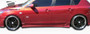 2004-2009 Mazda 3 Duraflex K-1 Side Skirts Rocker Panels - 2 Piece