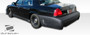 1998-2007 Ford Crown Victoria Duraflex GT Concept Side Skirts Rocker Panels - 2 Piece