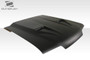 1987-1993 Ford Mustang Duraflex Mach1 Hood - 1 Piece