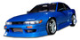 1989-1994 Nissan 240SX S13 Duraflex Silvia S13 Conversion Type U Kit - 4 Piece