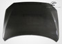 2008-2017 Mitsubishi Lancer / Lancer Evolution 10 Carbon Creations OEM Look Hood - 1 Piece