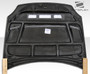 1993-1997 Honda Del Sol Duraflex Predator Hood - 1 Piece