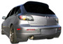 2004-2009 Mazda 3 HB Duraflex Trinity Rear Bumper Cover - 1 Piece (S)