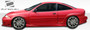 1995-1999 Chevrolet Cavalier 2DR Duraflex Millenium Wide Body Rear Fender Flares - 2 Piece (S)