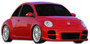 1998-2005 Volkswagen Beetle Duraflex GT500 Body Kit - 4 Piece