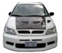 2002-2003 Mitsubishi Lancer Duraflex Evo 7 Front Bumper Cover - 1 Piece