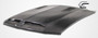 2005-2009 Ford Mustang Carbon Creations GT500 Hood - 1 Piece