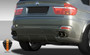 2007-2010 BMW X5 E70 Urethane Eros Version 1 Rear Add Ons Spat Bumper Extensions - 7 Piece (S)