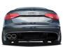 2009-2012 Audi A4 B8 4DR R-1 Rear Diffuser - 1 Piece