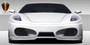 2005-2009 Ferrari F430 Eros Version 1 Front Lip Under Spoiler Air Dam - 1 Piece (S)