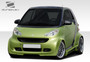 2008-2016 Smart ForTwo Duraflex GT300 Wide Body Front Lip Under Spoiler Air Dam - 1 Piece