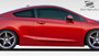 2012-2015 Honda Civic 2DR Duraflex Bisimoto Edition Side Skirts Rocker Panels - 2 Piece