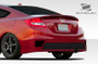 2012-2013 Honda Civic 2DR Duraflex Bisimoto Edition Body Kit - 4 Piece